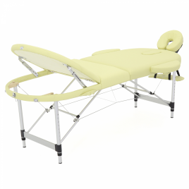 Массажный стол складной алюминиевый Med-Mos JFAL03 М/К (3-х секционный) (МСТ-3310ВЛ)