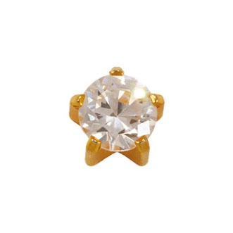 Серьги-иглы крапан циркон, п/з, крупный фото 1