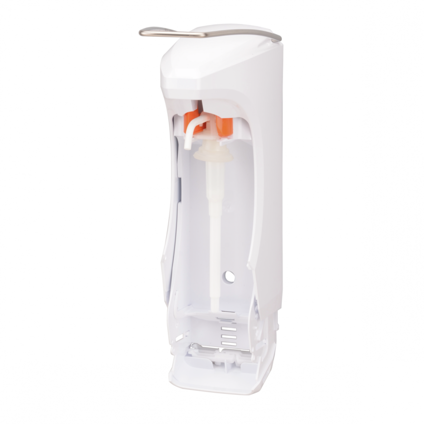 Диспенсер локтевой для антисептика с каплеуловителем RX 5 M (500 мл.) фото 5