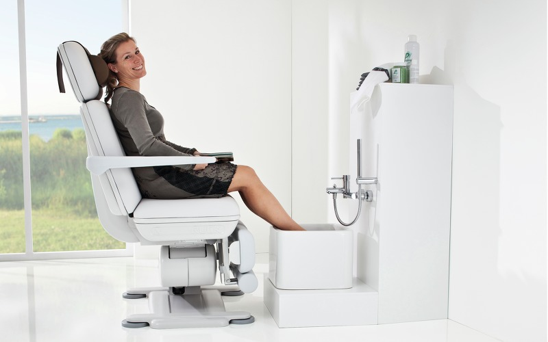 Дизайнерский подиум со стационарной ванной для ног «Тренд» фото 3