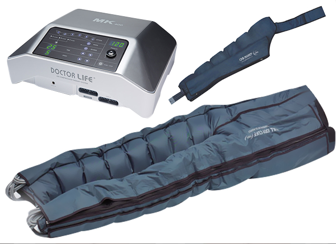 Аппарат для прессотерапии (лимфодренажа) MARK 400 + комбинезон + манжета на руку фото 1